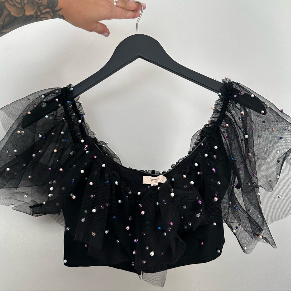 Camila Coelho corset top